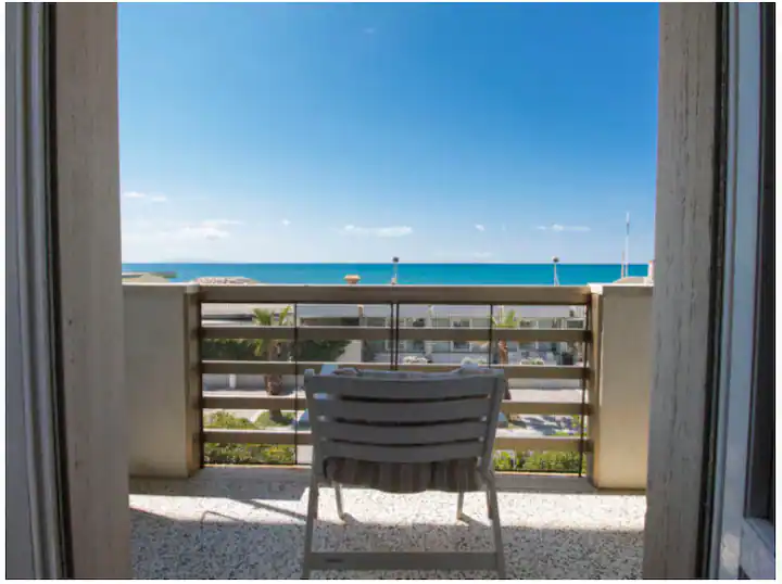 balcone appartamento sul mare Cecina