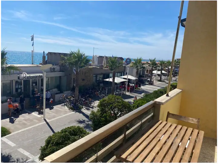 balcone appartamento sul mare Cecina